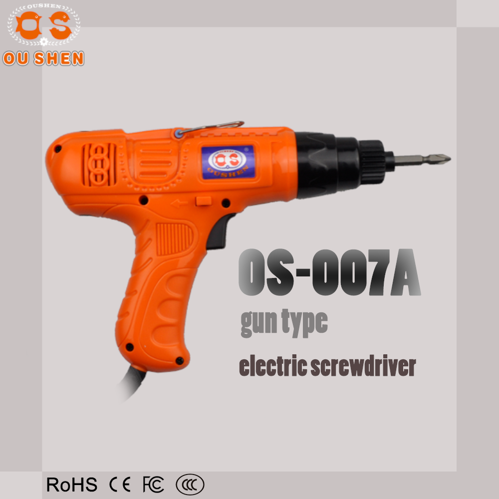 OS-007A gun type large and adjustable torque AC 220V electric screwdriver/dirll power tool