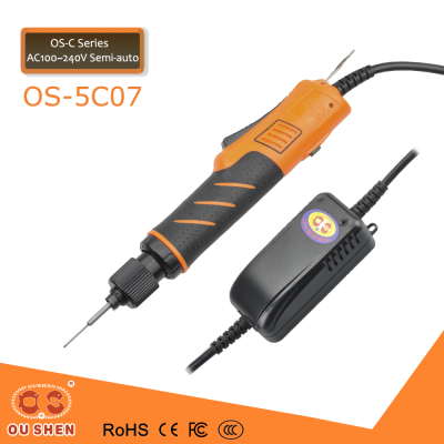 OS-5C07 801 semi-auto mobile phone repair equipment mini electric screwdriver with power supply